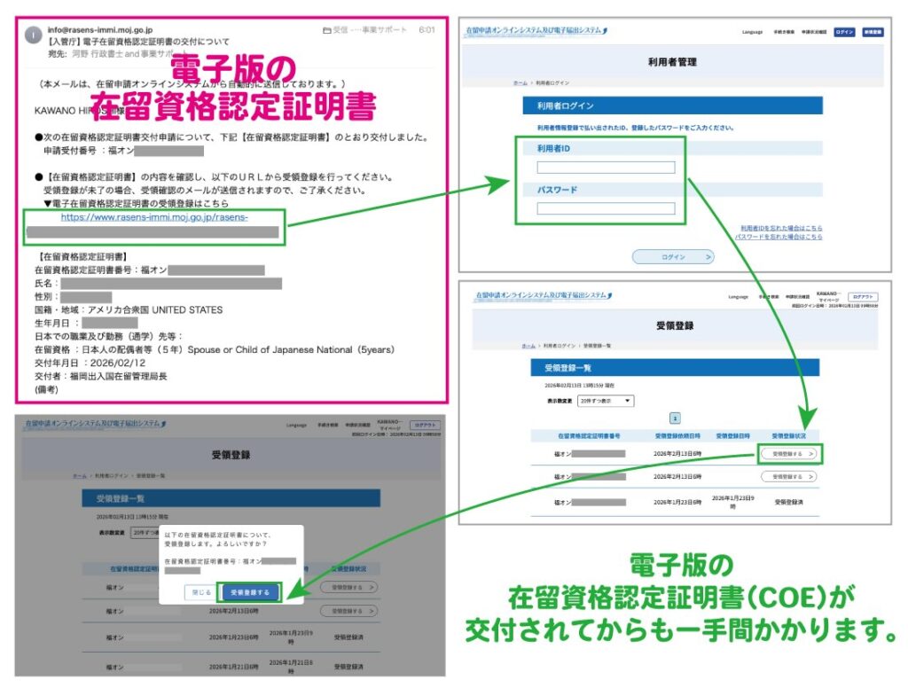 日本人の実子による配偶者等ビザ申請のCOEについてビザ専門の行政書士が解説
